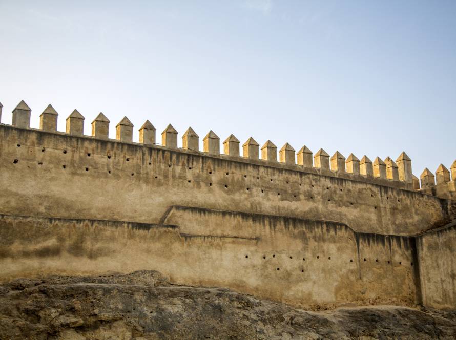 old city walls in fez morocco 2023 11 27 05 10 24 utc